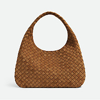 BOTTEGA VENETA-844250 보테가 베네타 폰단트 양가죽 라지 캄파나