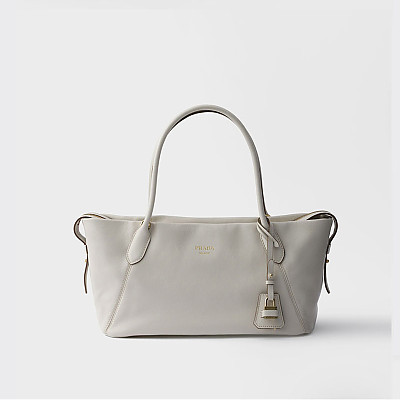 [스페셜오더]PRADA-1BG661 프라다 베이지 미듐 가죽 핸드백