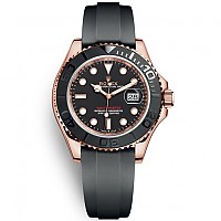 [스페셜오더]ROLEX-롤렉스 요트-마스터 에버로즈 골드 다이아몬드 파베 다이얼 시계40mm