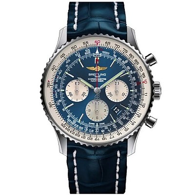 [스페셜오더]BREITLING-브라이틀링 내비타이머 1 스틸 블랙 남성 이미테이션시계 38mm