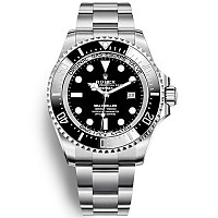 ★[AR팩토리]ROLEX-롤렉스 SEA-DWELLER 씨-드웰러 세라믹 베젤 스틸 블랙 다이얼 남성시계 43mm