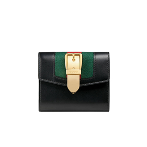 [스페셜오더]GUCCI-476081 6473 구찌 실비 Web 레드 반지갑