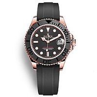 [스페셜오더]ROLEX-롤렉스 요트-마스터 에버로즈 골드 다이아몬드 파베 다이얼 시계40mm