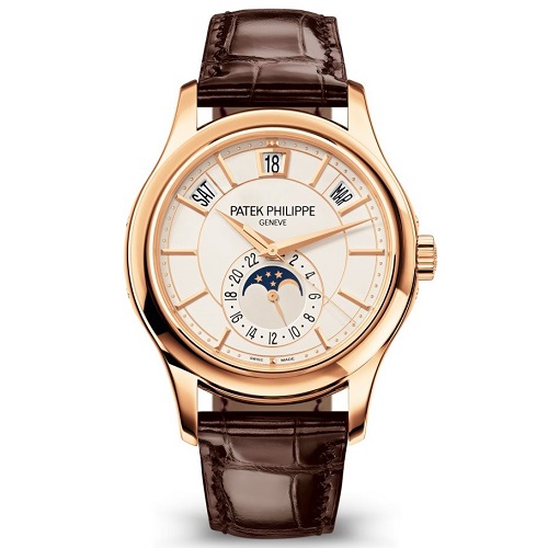 [스페셜오더]PATEK PHILIPPE-5205R 파텍 필립 컴플리케이션 애뉴얼 캘린더 문페이스 로즈 골드 시계 40mm