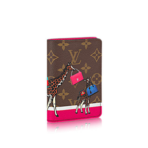 LOUIS VUITTON-N00168 루이비통 블루/그린 다미에 헤리티지 패스포트 커버