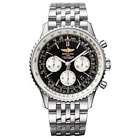 [스페셜오더]BREITLING-브라이틀링 내비타이머 크로노그래프 GMT 스틸 블랙 46mm