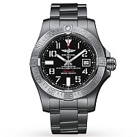 [스페셜오더]BREITLING-브라이틀링 어벤져 II GMT 스트라트스 실버 스틸 워치43mm