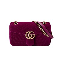 [스페셜오더]GUCCI-443497 1000 구찌 블랙 GG 마몽 스몰 마틀라세 숄더백