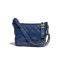 [스페셜오더]CHANEL-AS0865 샤넬 블랙 빈티지 카프스킨 이니셜 스트랩 가브리엘 스몰 호보백