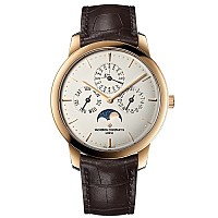 [스페셜오더]Vacheron Constantin-바쉐론 콘스탄틴 패트리모니 퍼페추얼 캘린더 울트라-씬 핑크 골드 블랙 41mm