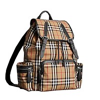 [스페셜오더]BURBERRY-40676851 버버리 미디엄 라미네이트 타탄 럭색