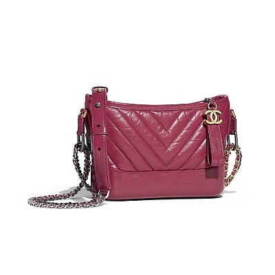 [스페셜오더]CHANEL-A91810 샤넬 블루 빈티지 고트스킨 가브리엘 스몰 호보 백 #명품이미테이션
