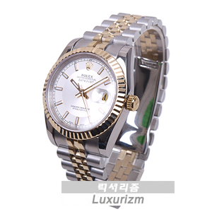 [스페셜오더]ROLEX-롤렉스 데이트저스트 스틸 그린 다이얼 클래식 시계 36mm