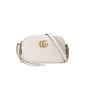 [스페셜오더]GUCCI-448065 7223 구찌 옐로우 GG 마몽 마틀라세 미니 체인 숄더백