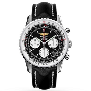 [스페셜오더]BREITLING-브라이틀링 내비타이머 1 스틸 블랙 남성 이미테이션시계 38mm