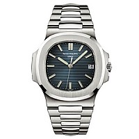 [스페셜오더]PATEK PHILIPPE-7118 파텍 필립 노틸러스 데이트 다이아 베젤 블루 워치 35mm
