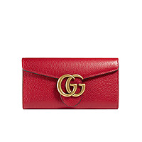 [스페셜오더]GUCCI-400586 1000 구찌 GG 마몽 더블 G 클래식 블랙 장지갑