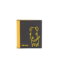 PRADA-2MO004 프라다 블랙 사피아노 가죽 반지갑