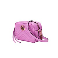 [스페셜오더]GUCCI-448065 6433 구찌 레드 GG 마몽 마틀라세 미니 체인 숄더백